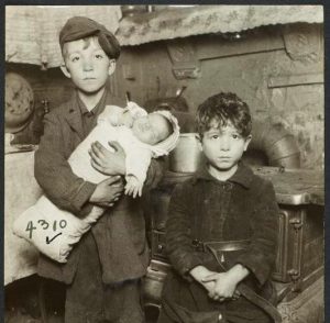 Watch This Photo Of Tender Sibling Connection Amidst Chaos In New York City 1918