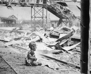 Bloody Saturday: Heartbreaking Story Behind A Crying Baby Among The Bombed-out Ruins