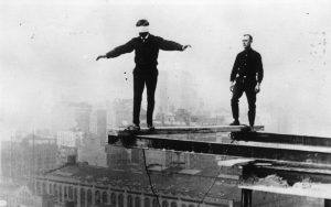 Tragic Story Behind Photo Of A Young Worker Dancing On The Steel