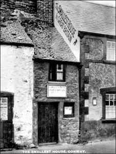 The Smallest House In Britain: Built In The 16th Century, Measuring 72 Inches Wide And 122 Inches High